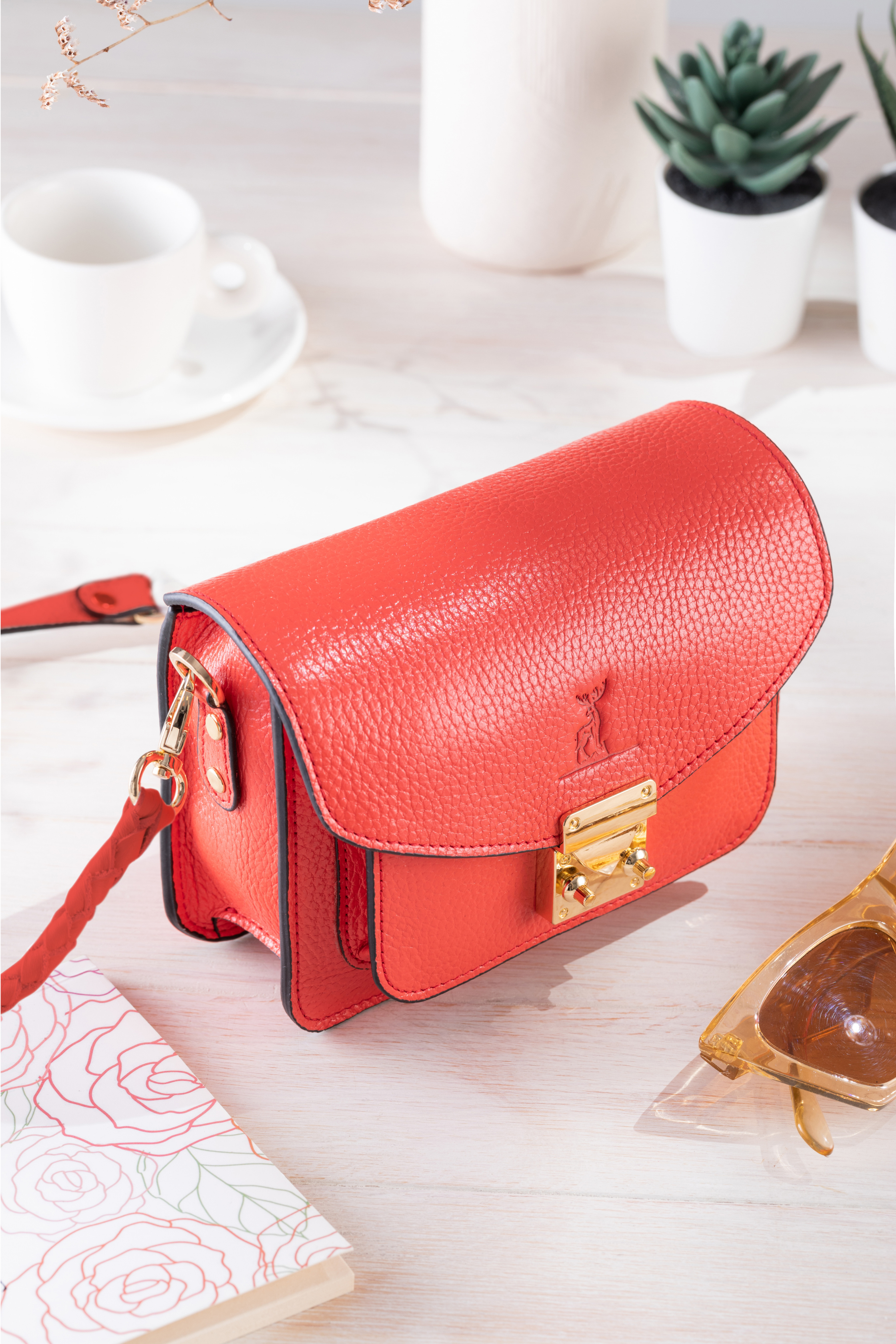 Satchel Bag - Kırmızı