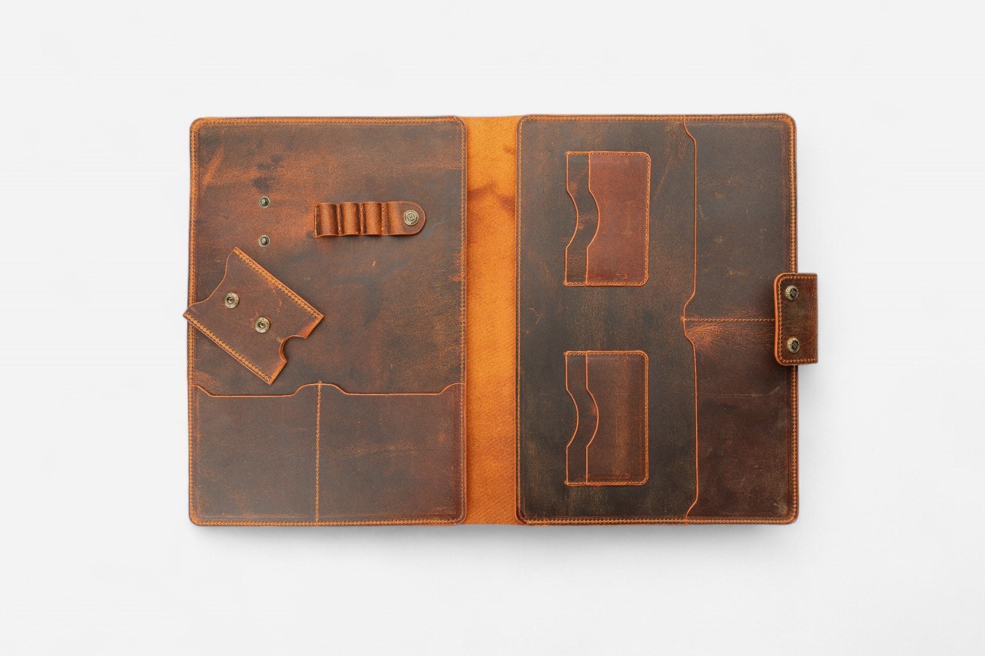 MacBook Kılıf MAESTRO 13 inç Organizer Hakiki Deri
