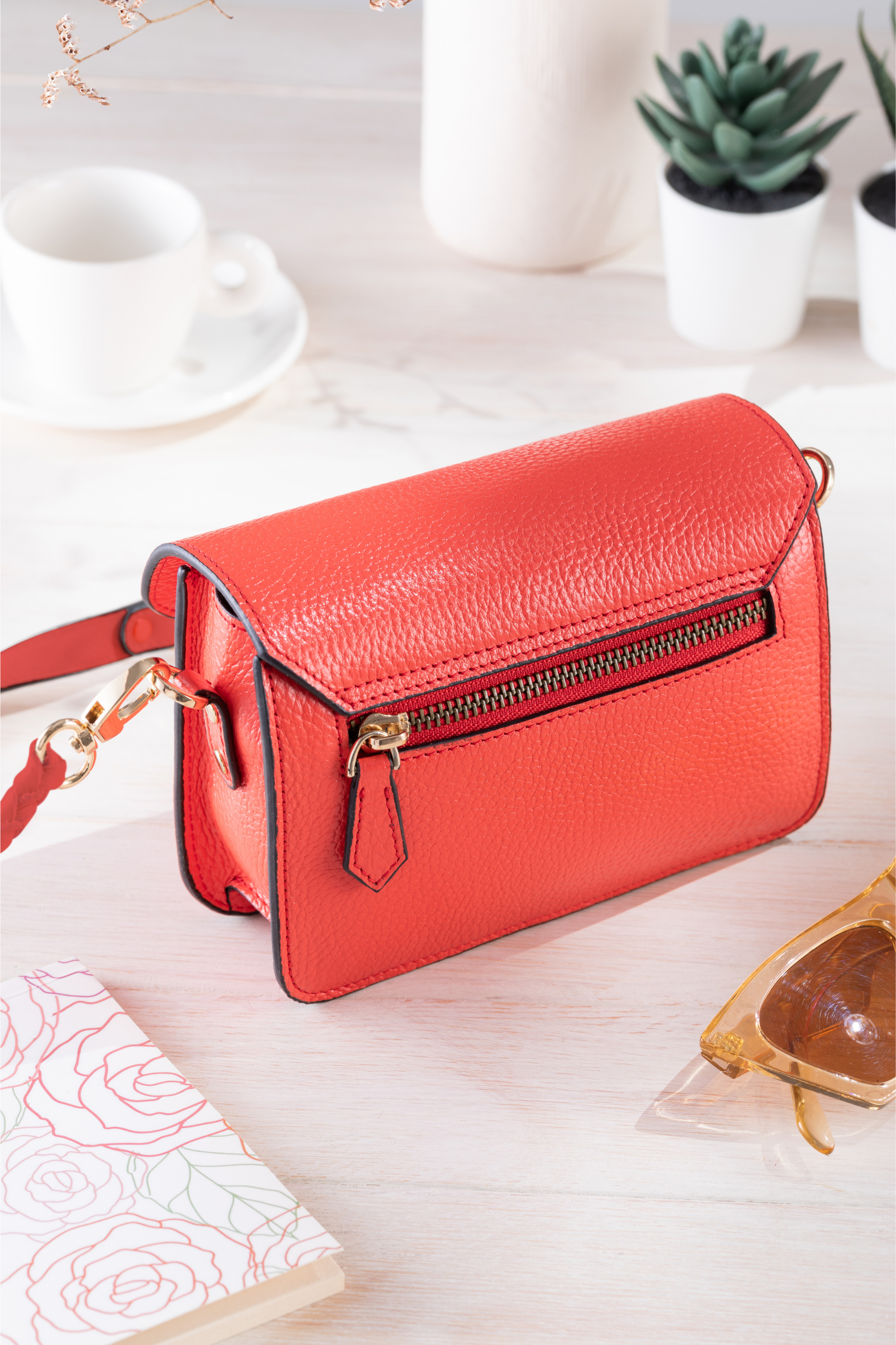 Satchel Bag - Kırmızı